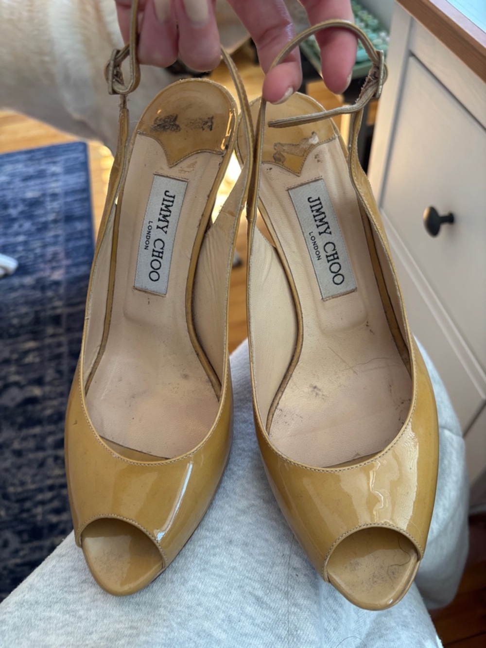 Vintage Jimmy Choo Slingback Heel